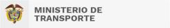 Logo Ministerio de Transporte